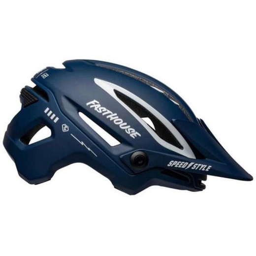 Casco Bell Mtb Sixer Mips Azul Blanco Fasthouse Ebike On