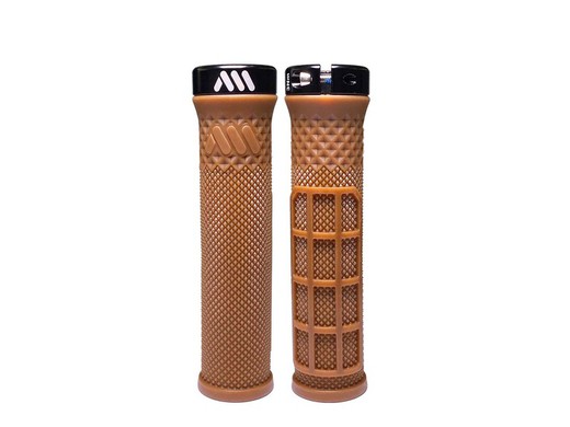 Puños para Bici AMS Cero Grips - Color Goma: Comodidad y Estilo Natural para tu Bicicleta