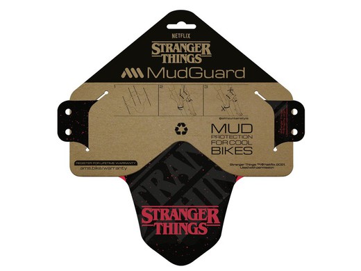 Guardabarros AMS Mud Guard - Stranger Things: Protección con el Toque Único del Upside Down