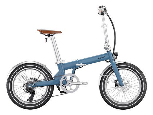 BICICLETA PLEGABLE AFTEROON VINTAGE EOVOLT 20" AZUL