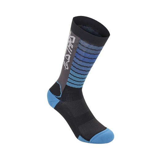 Calcetines Alpinestars Drop 22 Negro/Aqua