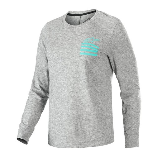 Camiseta Alpinestars Stella Merino Gris Para Mujer