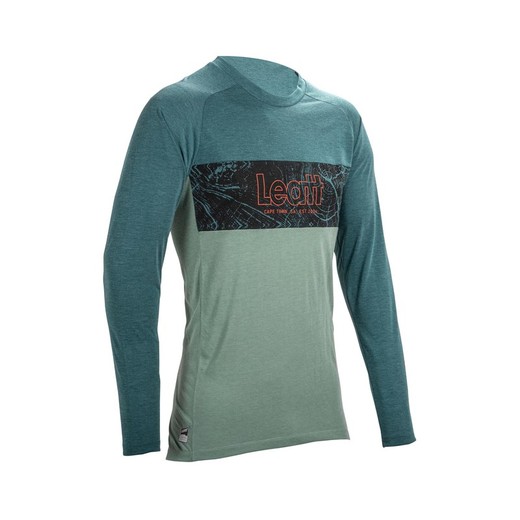 Camiseta Leatt MTB Gravity 2.0 Teal - Comodidad, Estilo y Rendimiento para Ciclistas de MTB