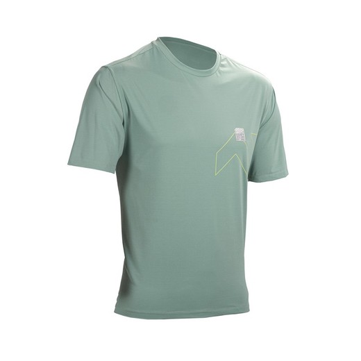 Camiseta Leatt MTB Trail 1.0 X-Flow Pistachio | Frescura, Rendimiento y Estilo para Ciclistas de MTB