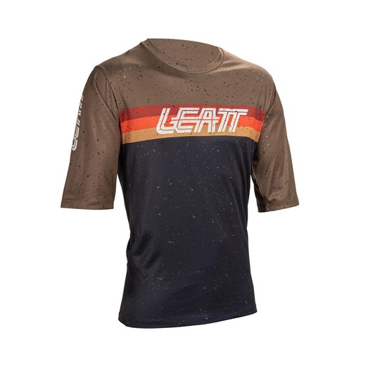 Camiseta Leatt MTB Enduro 3.0 Negro – Comodidad, Rendimiento y Estilo para Ciclistas de Montaña