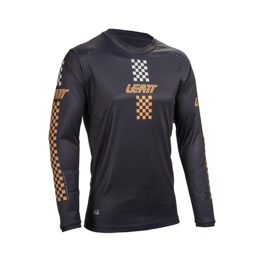 Camiseta Leatt MTB Enduro 4.0 Negro – Rendimiento y Comodidad para Ciclistas de Montaña