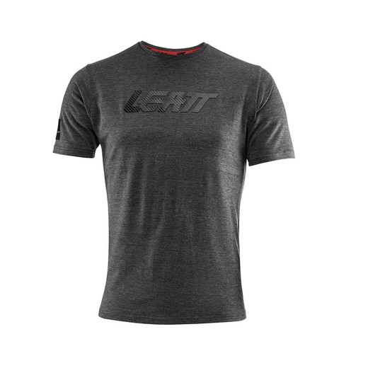 Camiseta Leatt Premium Negra - Confort y Estilo para los Amantes del Off-Road