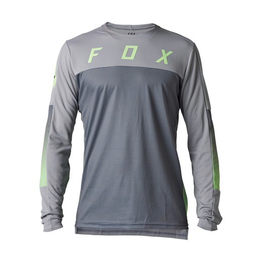 Camiseta técnica Fox de manga larga defend cekt Light grey