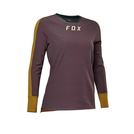 Camiseta Técnica Defend Thermal para Mujer – Calidez y Rendimiento en Climas Fríos Marrón Rootbeer