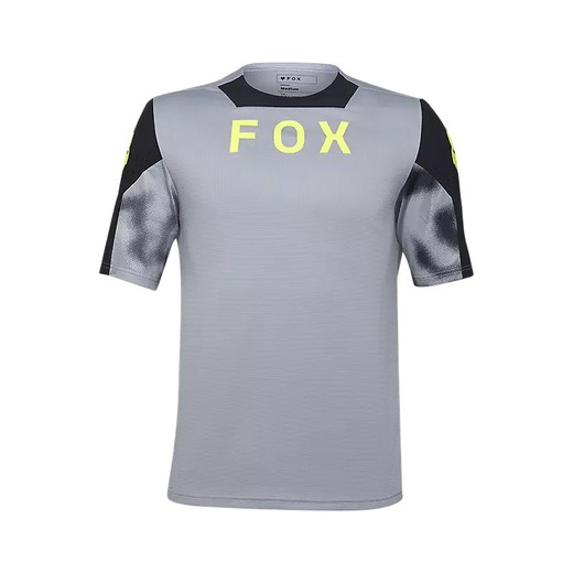 Camiseta técnica Fox Defend Taunt Gris acero