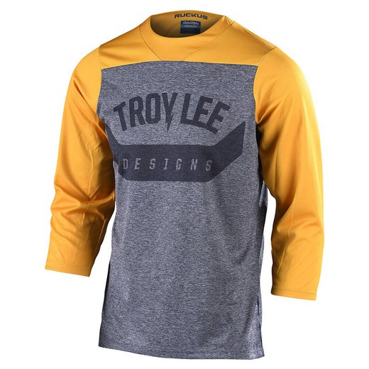 Camiseta Troy Lee Ruckus Jersey Amarillo/Gris
