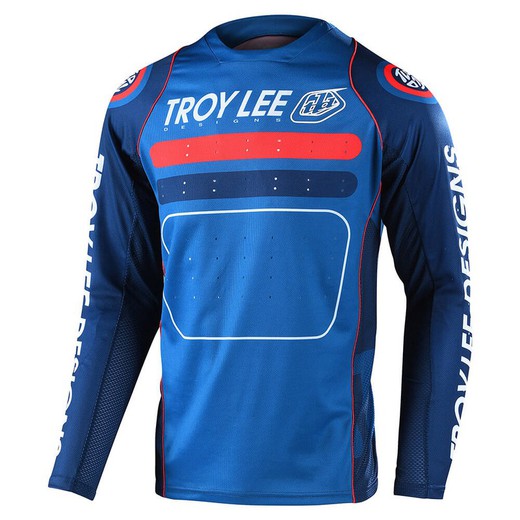 Camiseta Troy Lee Sprint Jersey Azul/Rojo