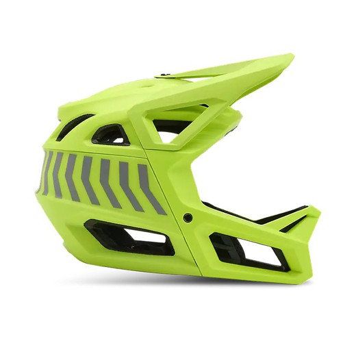 Casco Fox Proframe Juvenil Amarillo fluorescente