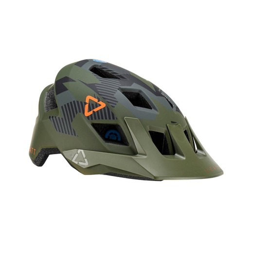 Casco Leatt MTB AllMtn 1.0 Jr Camo: Protección de Alto Rendimiento para los Jóvenes Ciclistas de Montaña (XS/S)