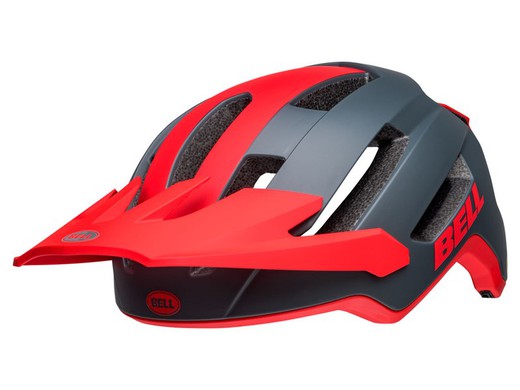 Casco Mtb Bell 4forty Air Mips Gris/Rojo
