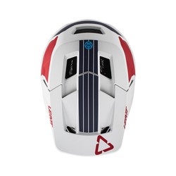 Casco Integral MTB Gravity 1.0 Rojo/Blanco Talla XL (61-62cm) LEATT C