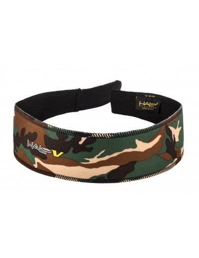 Cinta Deportiva Anti Sudor Camo Green Halo V- Velcro