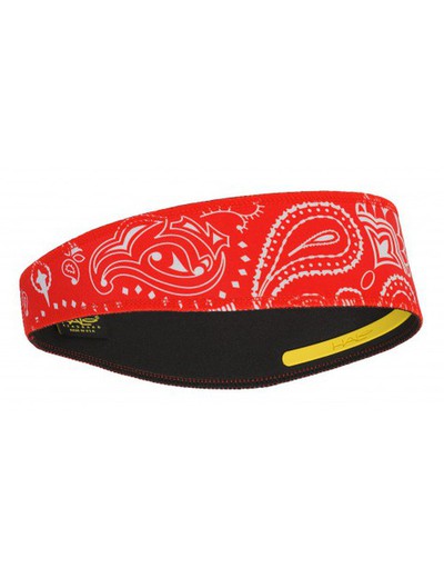 Cinta Deportiva Anti Sudor Halo II Pullover - Paisley Red - HEADBAND