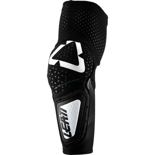 Coderas 3df Hybrid Leatt Blanco/Negro Junior