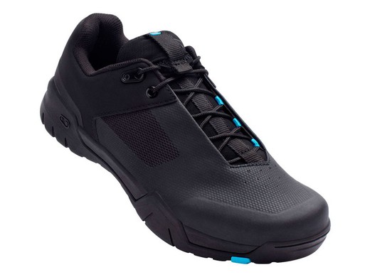 Crank Brothers Shoes Mallet E Lace Black/Blue - Black Outsole 40