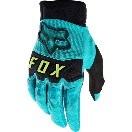 Guantes Fox Dirtpaw | Máxima Protección y Agarre en Cada Ruta 🚵‍♂️🔥 Cerceta