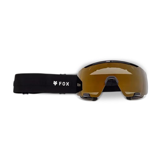 Gafas Fox Purevue Negro/Oro – Protección y Estilo para Ciclismo MTB