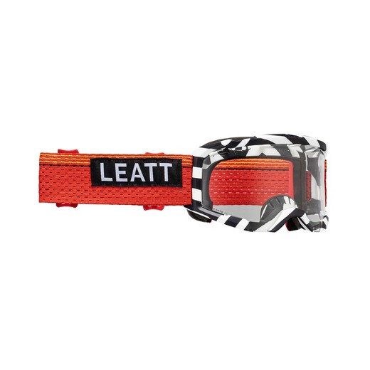 Gafas Leatt Velocity 4.0 MTB X-Flow Stripe Transp. 83% | Visión Clara y Confort para Ciclistas de MTB