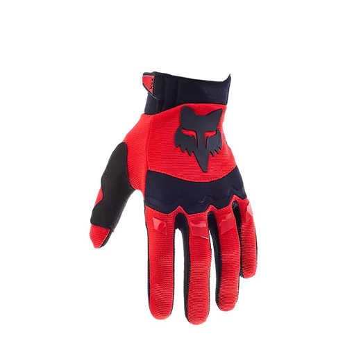 Guante Fox Dirtpaw | Resistencia, Comodidad y Protección para Cada Aventura 🚴‍♂️💪 Rojo fluorescente