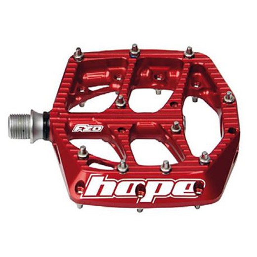 Hope Pedal Plataforma F20 Rojos