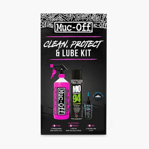 Kit Muc-Off De Lavado, Proteccion Y Lubricacion En Clima Seco