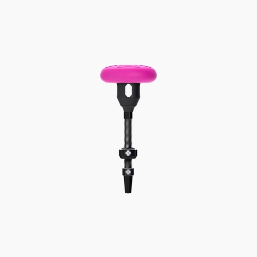 Kit Valvula Tubeless/Soporte Muc-Off Secure Tag Para Localizador Apple Airtag