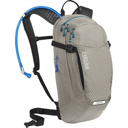 Mochila Camelbak De Hidratación M.U.L.E De 12l Con Depósito De 3l/100oz. Gris