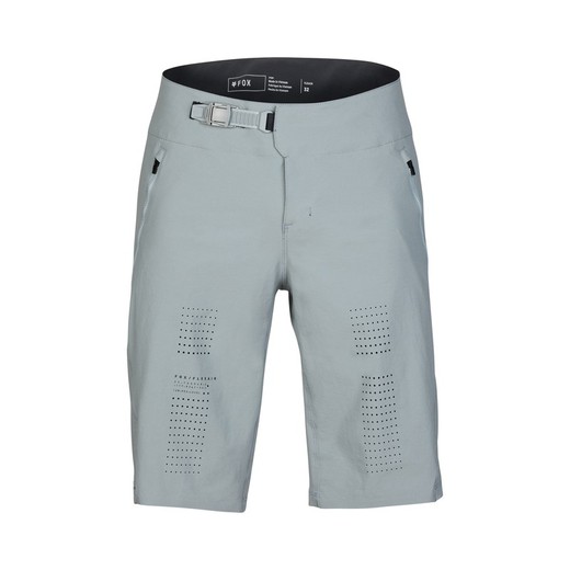 Pantalón corto Fox con culotte Flexair Gris Nube