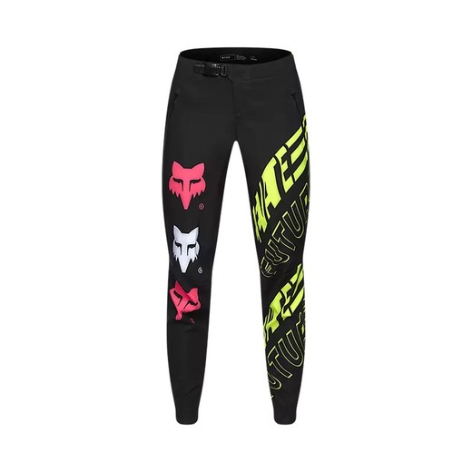 Pantalones Fox Flexair Elevated para Mujer – Rendimiento, Comodidad y Estilo para Ciclistas de MTB Negros