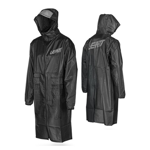 Parka Leatt Mud Cover Negro – Protege tu Rendimiento Bajo las Condiciones Más Extremas