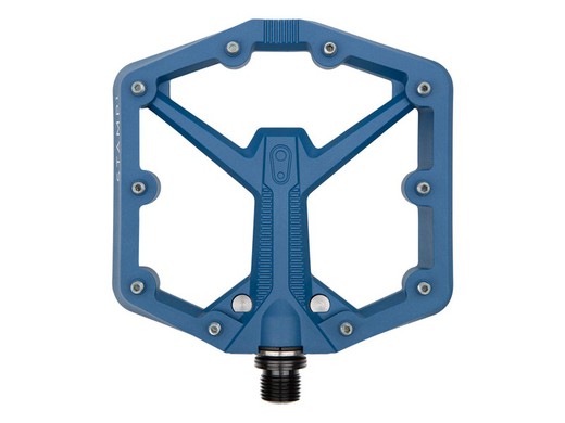 PEDAL CRANKBROTHERS STAMP 1 GEN 2 AZUL MARINO PEQUEÑO