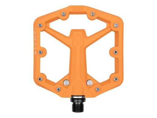 PEDAL CRANKBROTHERS STAMP 1 GEN 2 NARANJA PEQUEÑO