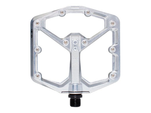 Pedales De Plataforma Crankbrothers Stamp 7 Pequeños Plata