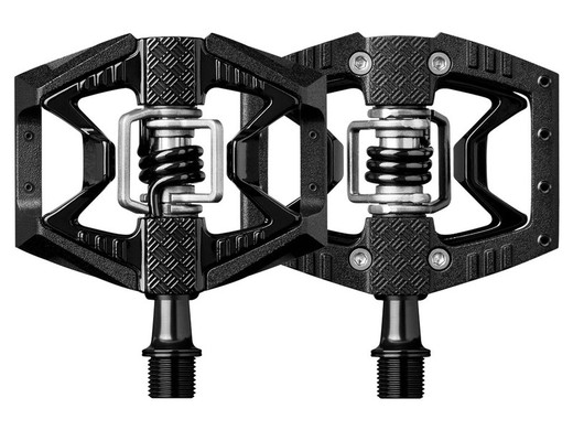 Pedales Crank Brothers Double Shot 3 Negro / Negro Spring