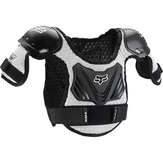 Protección Pectoral Peewee Titan Roost Deflector Negro/Gris