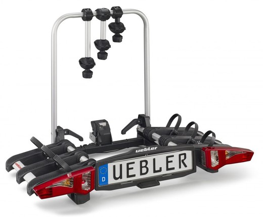 Portabicicletas Plegable Uebler I31 Con Control De Distancia Para 3 Bicicletas