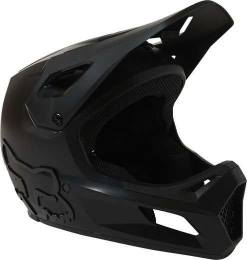 Casco Fox Integral Rampage Helmet Color Negro - Negro