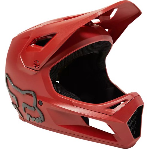 Casco Fox Rampage Helmet, Rojo