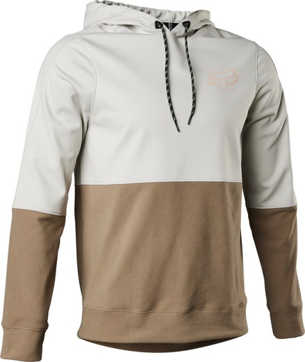 Sudadera Técnica Fox Ranger Windblock Hoodie Blanca Vintage