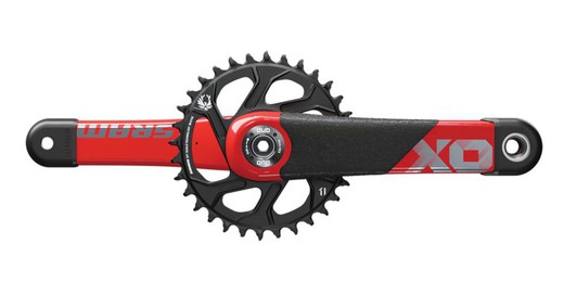 Bielas Sram X01 Alldh Dub83 165 Black Dm 34d (B1)