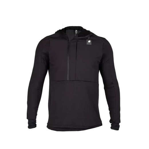 Sudadera Fox con Capucha Defend Thermal – Comodidad y Protección para el Frío Negro