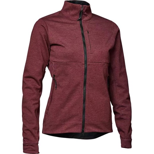 Chaqueta Fox Ranger Fire para Mujer Maroon: Protección, Comodidad y Estilo en un Solo Diseño