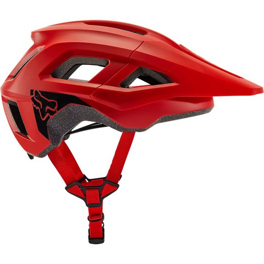 Casco Fox Juvenil Mainframe Mips™ Color Rojo Fluor