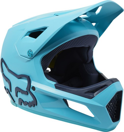 Casco Fox Integral Yth Rampage Helmet Color Teal