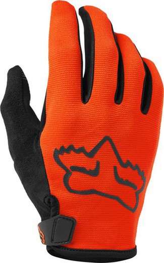 Guantes Fox Dirtpaw Color Naranja Fluorescente — Ebike-On